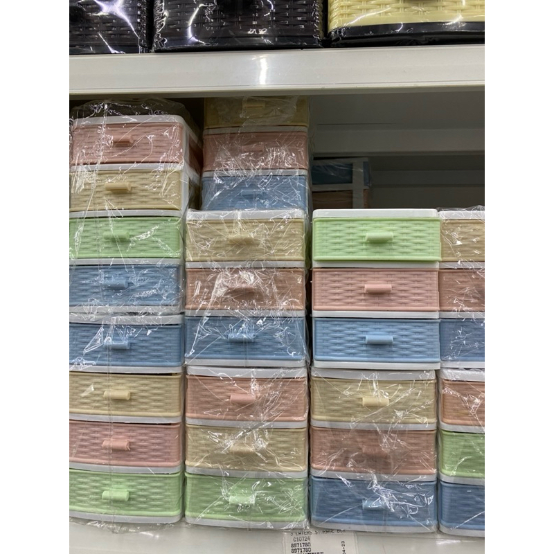 Stronge box 3 Mr Diy Aesthetic, Tempat Penyimpanan barang MR DIY JASTIP