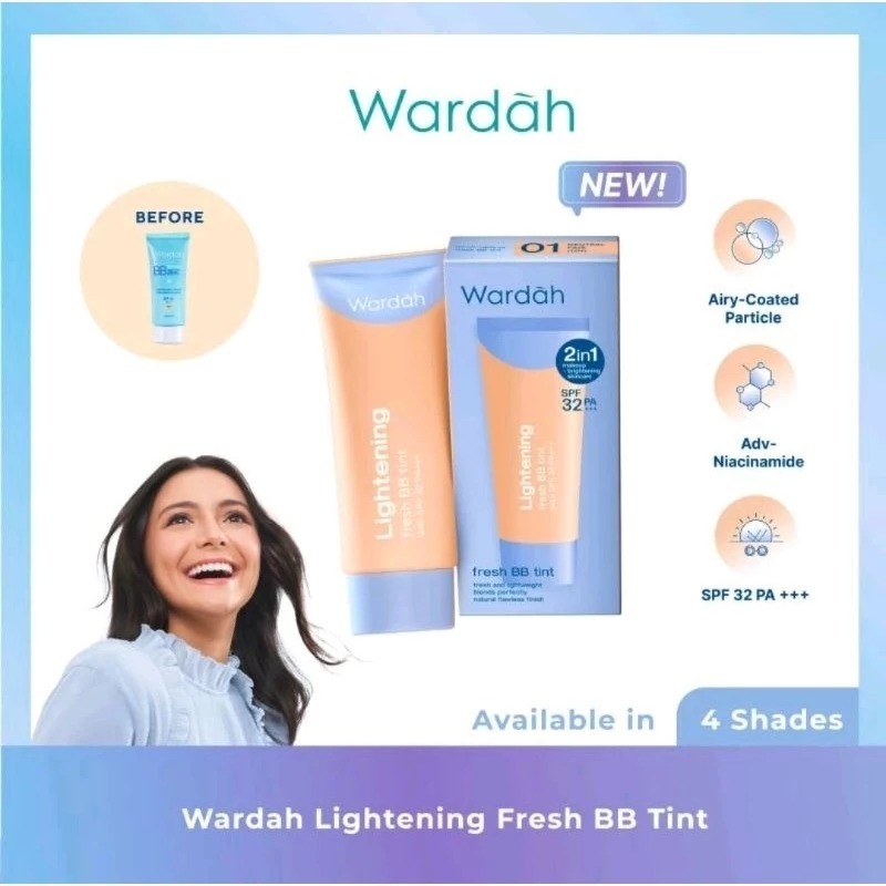 Wardah Lightening BB Cream SPF 32 15 ml - Wardah Everyday BB Cream 15 ml - Ayu Herbal