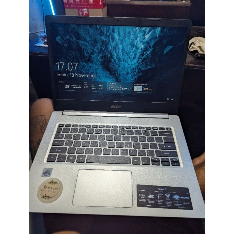 Acer laptop Aspire 5 a514 core i3 SSD 512gb