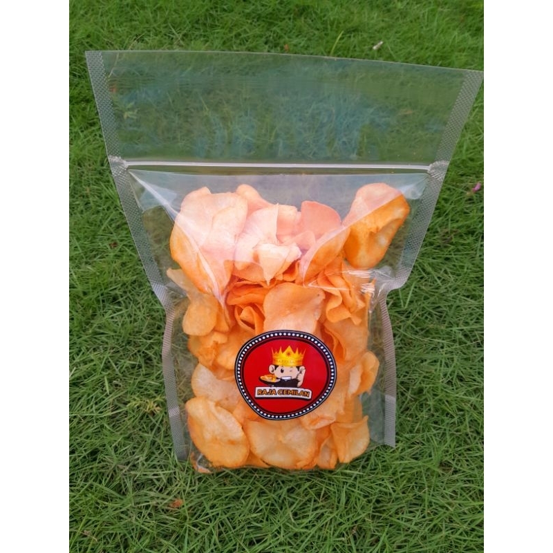 

Kripik singkong rasa balado 1kg