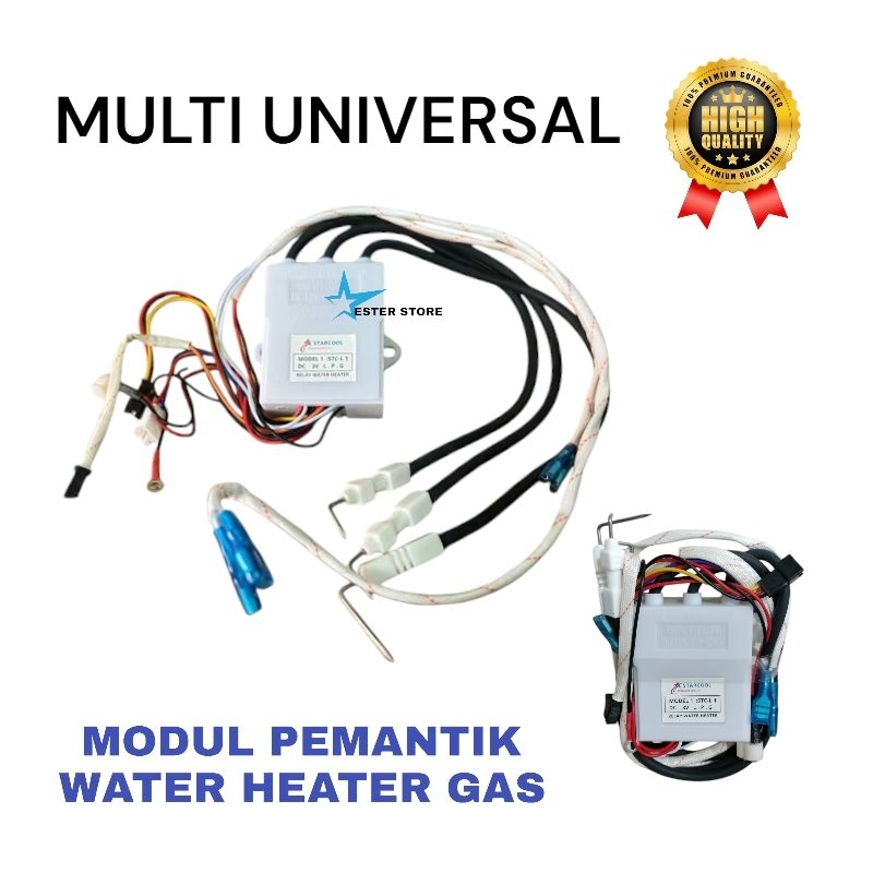 Modul pemantik water heater gas multi universal