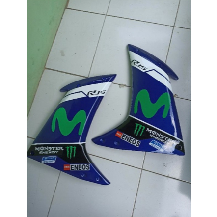 Half Fairing R15 V2 Model R25 Sayap Samping Model R25 PNP Yamaha R15 V2