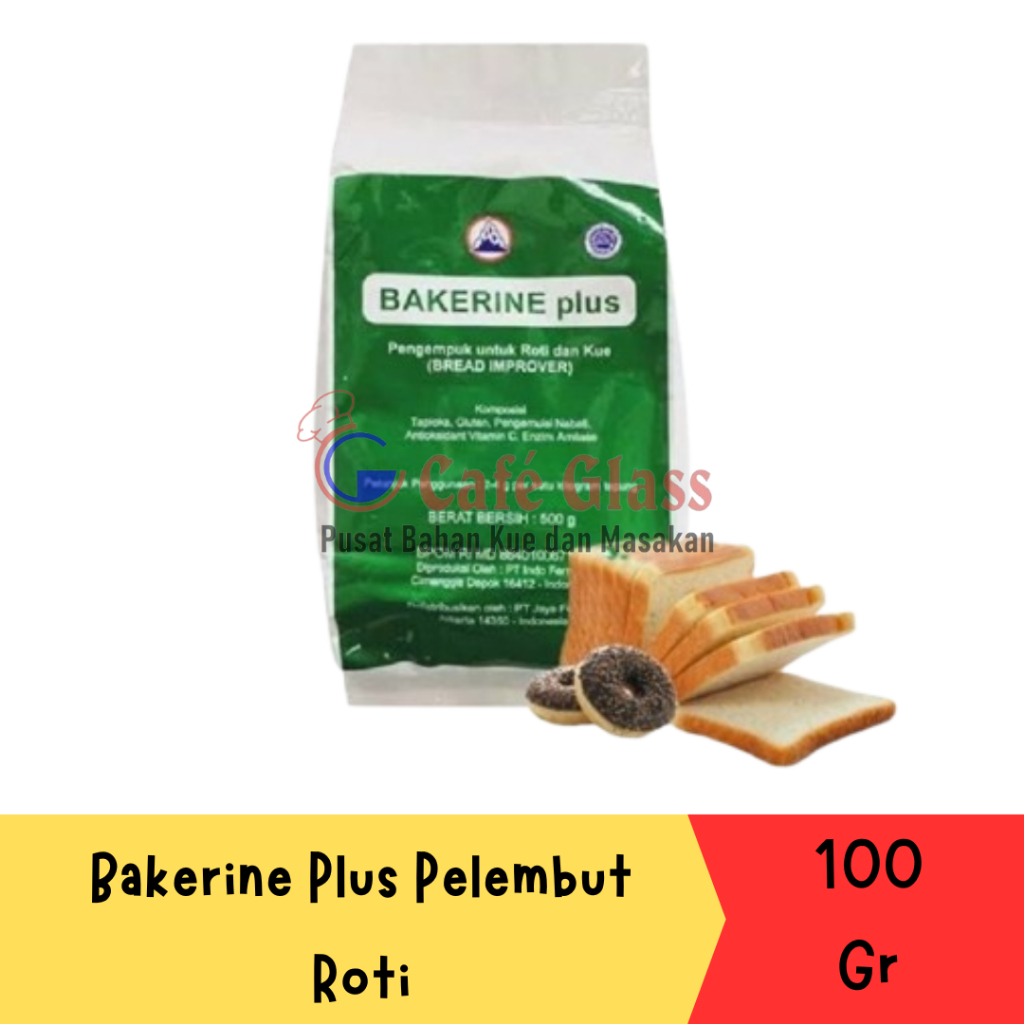 

Bakerine Plus Bread Improver / Pelembut Roti-100Gr