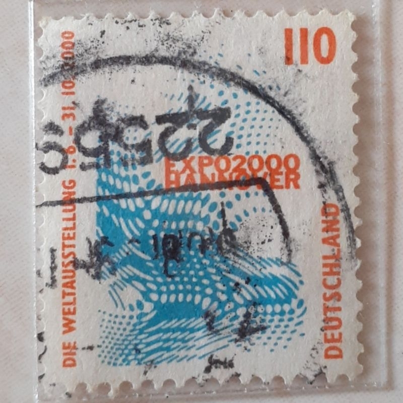 

Perangko Jerman Sights (Emblem of EXPO 2000 World's Fair, Hanover) Tahun 1998