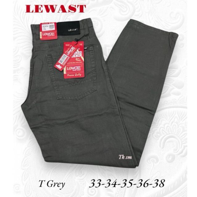 Celana Panjang Katun Canvas Lewast Original