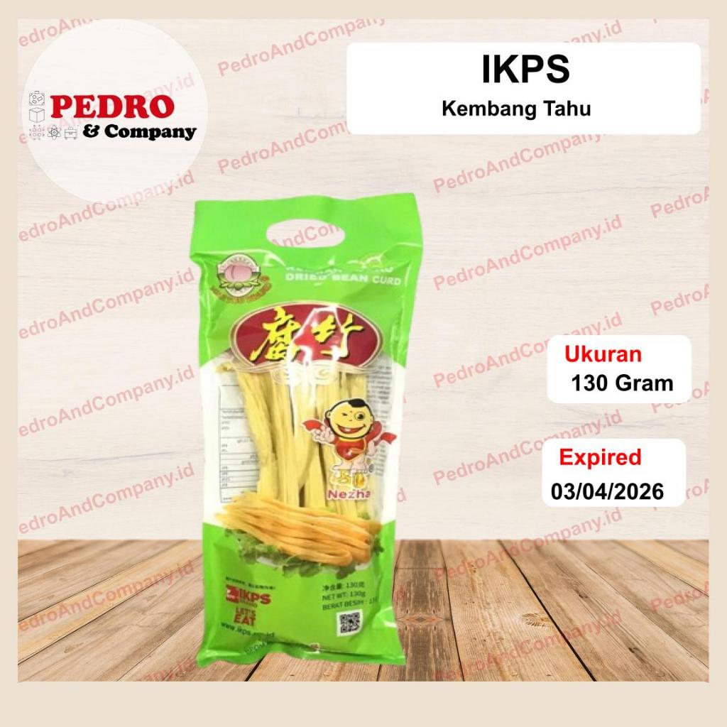 

IKPS brand Kembang tahu Dried bean curd 130 gram nezha tofu soy bean