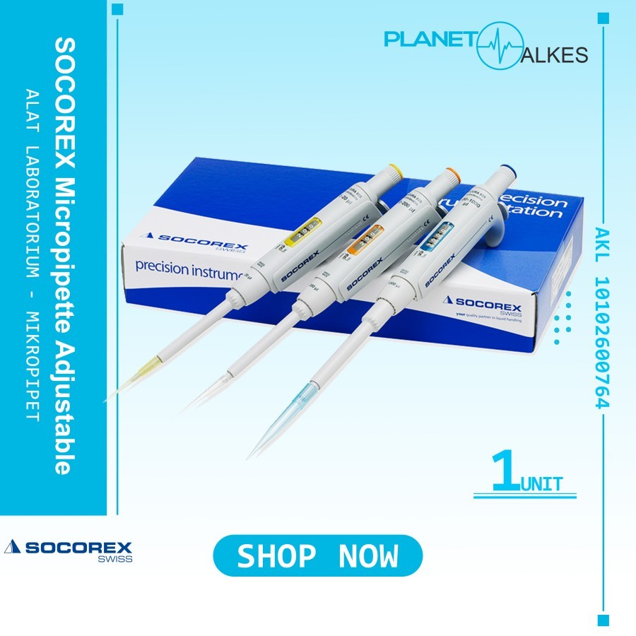 SOCOREX Mikropipet Adjustable SOCOREX | Micropipette Socorex Acura 825 10-100 ul 100-1000ul 0.5-10ul