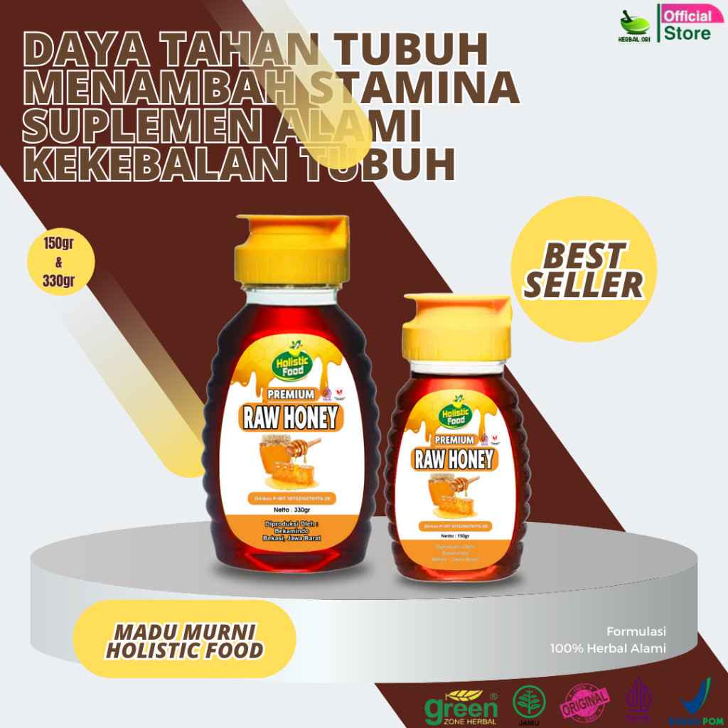 

MaduTj Holistic Food Madu Murni Super 330Gr