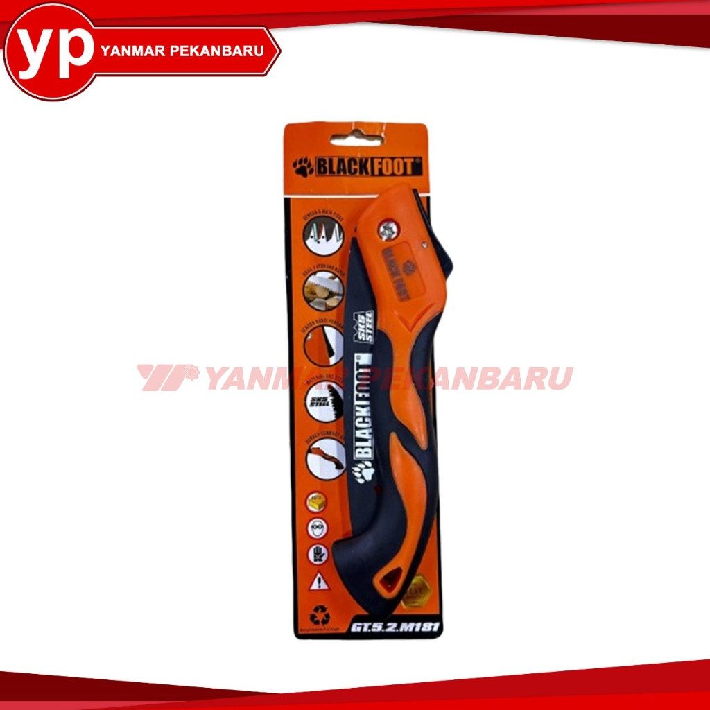 Gergaji Kayu Lipat 180 Mm GT.5.2.M181 Blackfoot