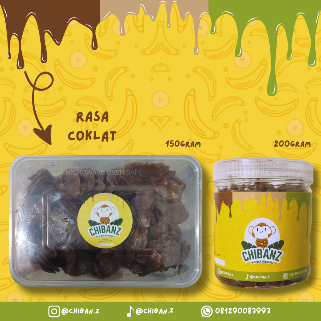 

Keripik Pisang ChibanZ - Coklat