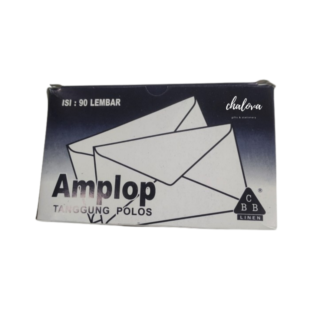 

[SLOP] AMPLOP PUTIH CBB TANGGUNG TANPA LEM 104 ISI 5 PAK