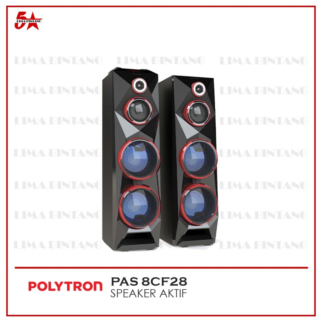 POLYTRON SPEAKER ACTIVE 8 INCH PAS 8CF28