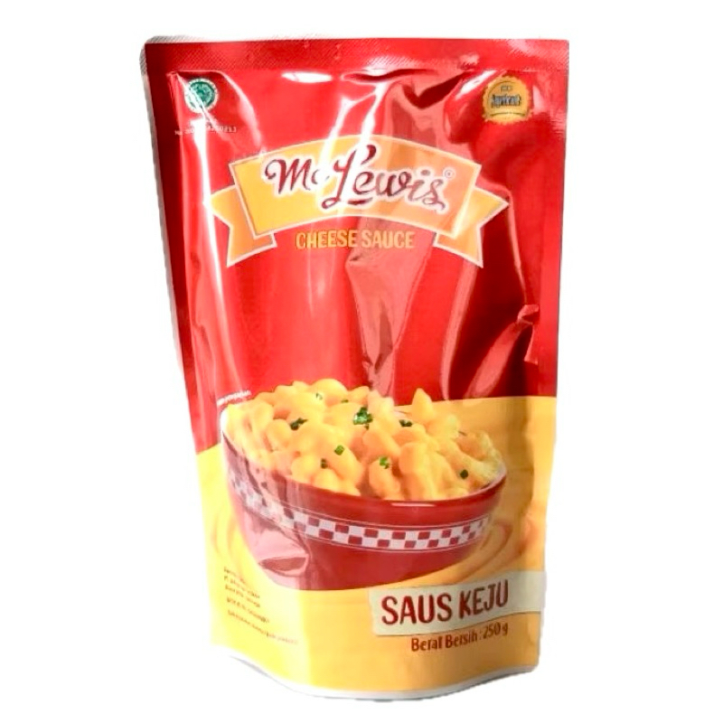 

Mc Lewis Saus Keju Cheese Sauce 250g
