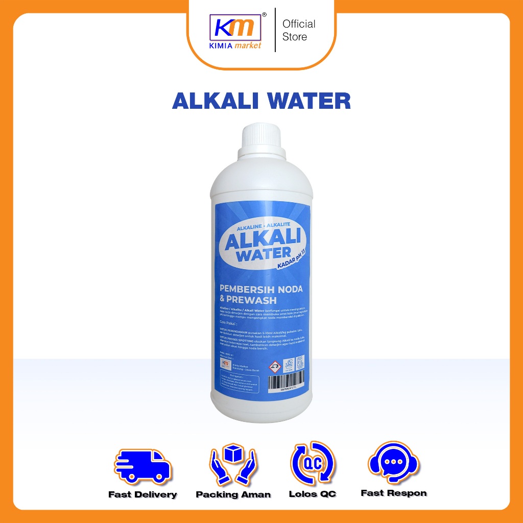 Akali Water / Alkaline / Alkalite / Pembersih Noda Dam Preswas
