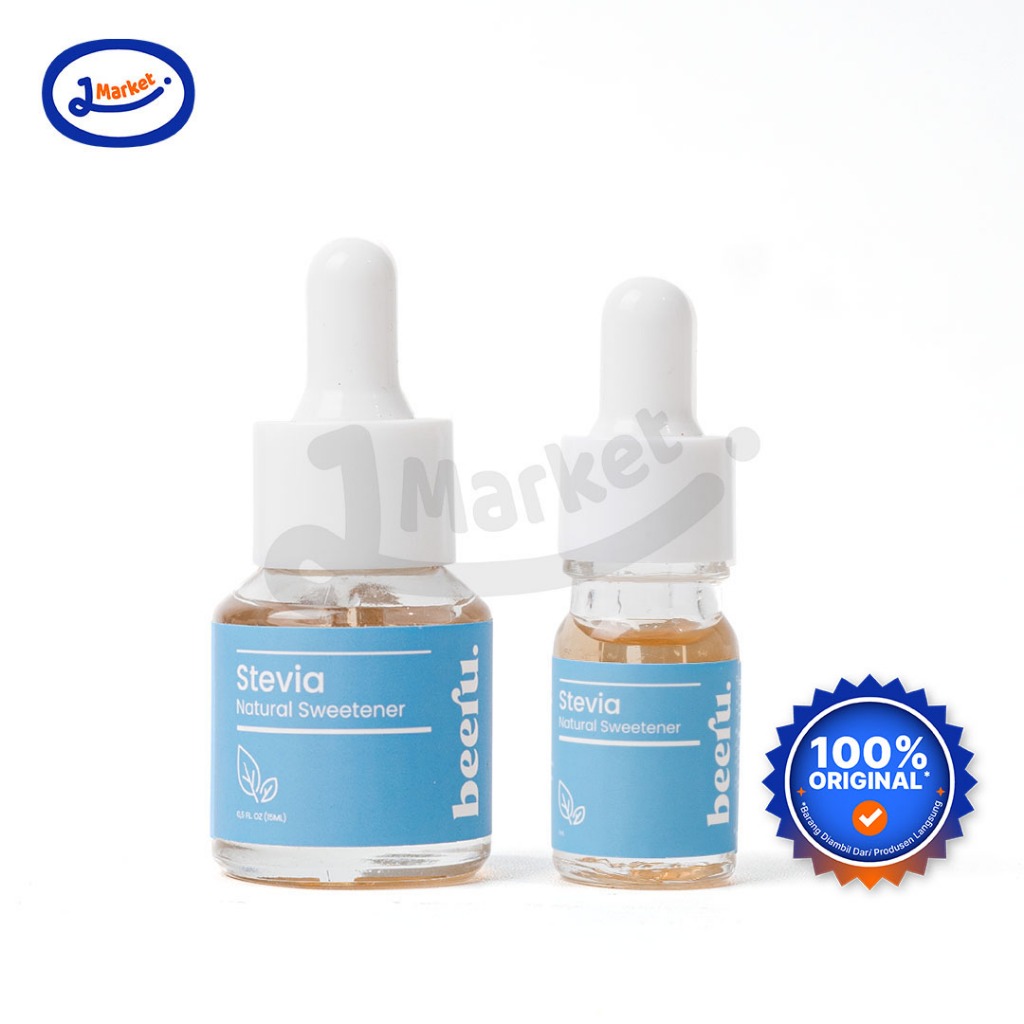 

Beeru Stevia Natural Sweetener | Pemanis Alami 5 ml dan 15 ml | Gula Cair Tetes Diabetes