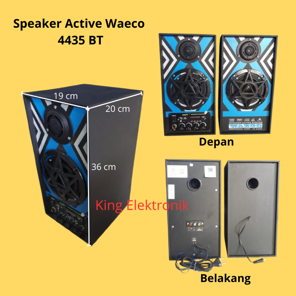 Speaker Active Waeco 4435 BT