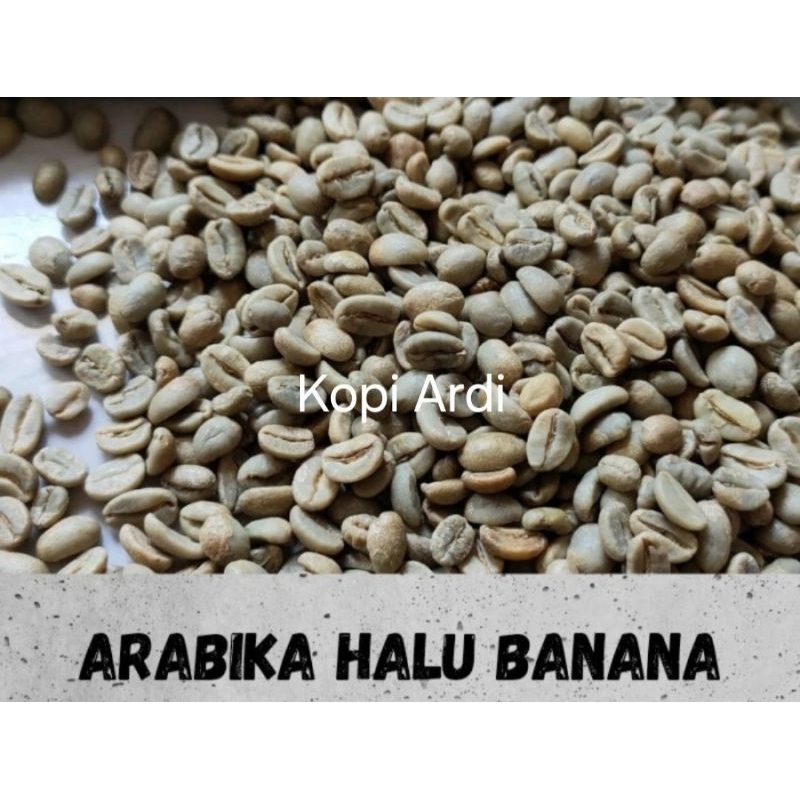 

PROMO Biji Kopi Mentah/en Bean(GB) Arabica ung Halu Banana Natural 1Kg
