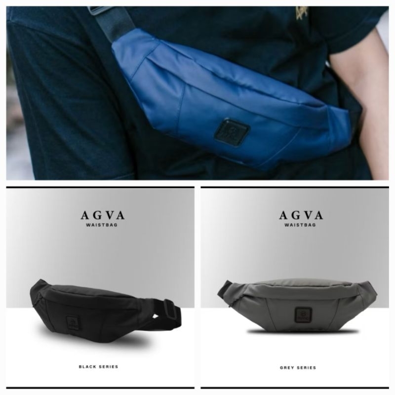 MMO SPORT | Weist Bag AGVA Sling Bag Tas Pria Slempang Waterproof