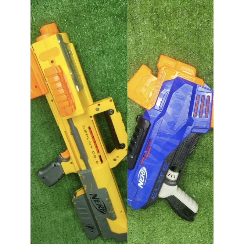 nerf deploy cs-6, nerf elite rukkus ICS-8