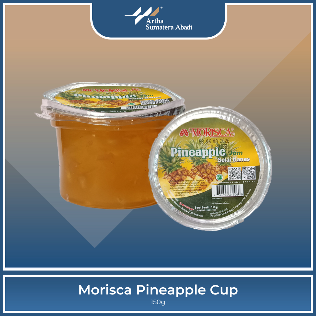 

MORISCA PINEAPPLE CUP 150GR