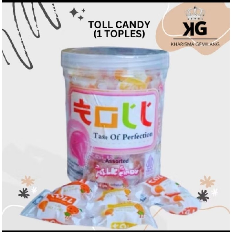 

Toll candy Toples 1 Pack isi 40 Pcs permen susu manis Milk lunak murah anak dewasa