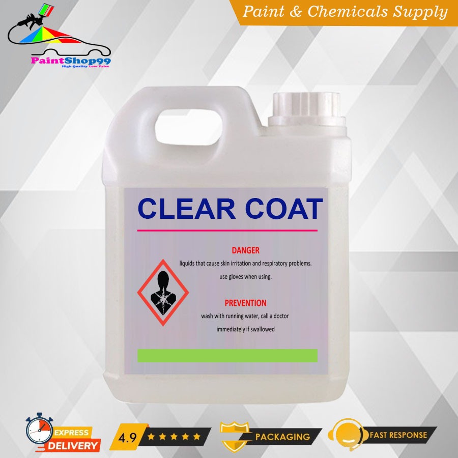 Pernis Waterbased Pelapis Clear Untuk Tembok Dinding 1 Liter