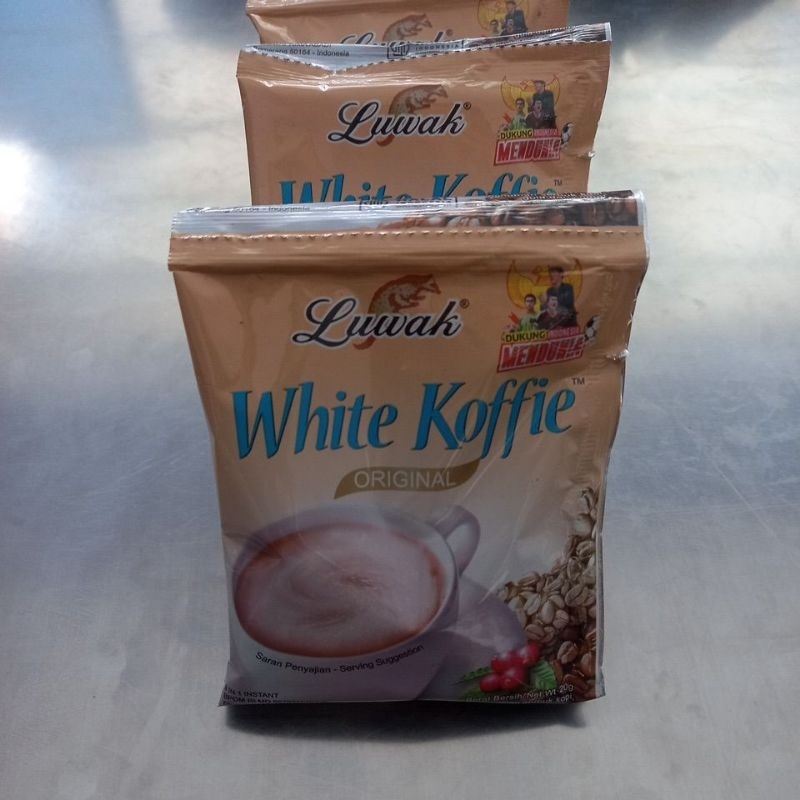 

LUWAK WHITE KOFFIE 10pcs