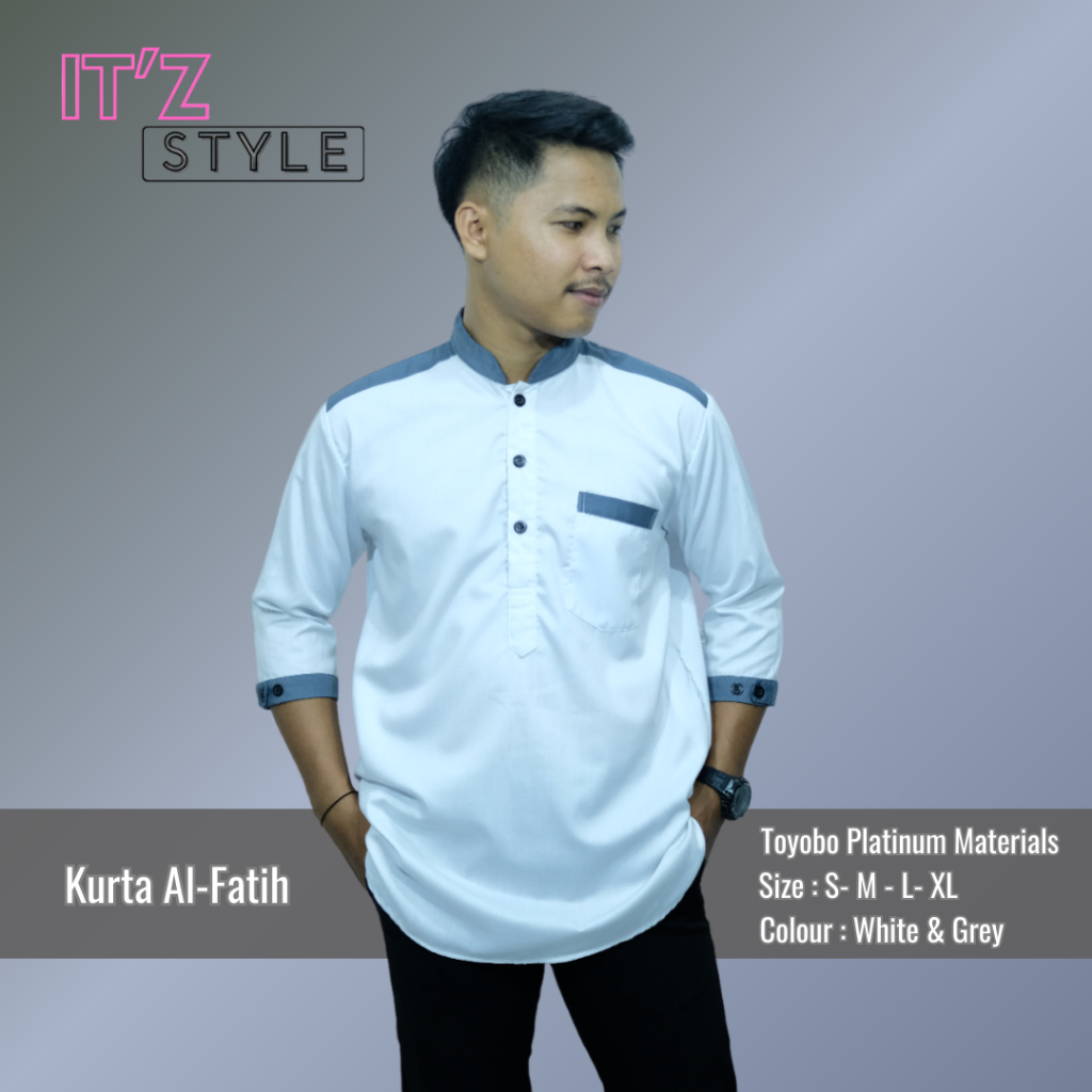 Baju Koko Pria Kurta Al-Fatih / It'zStyle Kurta Al-Fatih