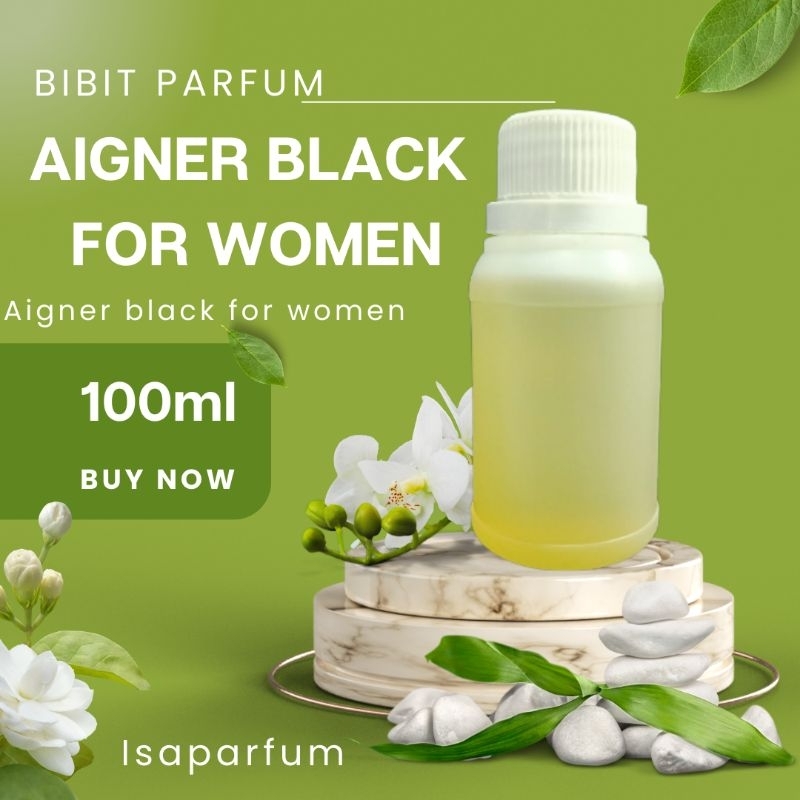 Minyak wangi AIGNER BLACK FOR WOMEN 100ml - parfum wanita tahan lama