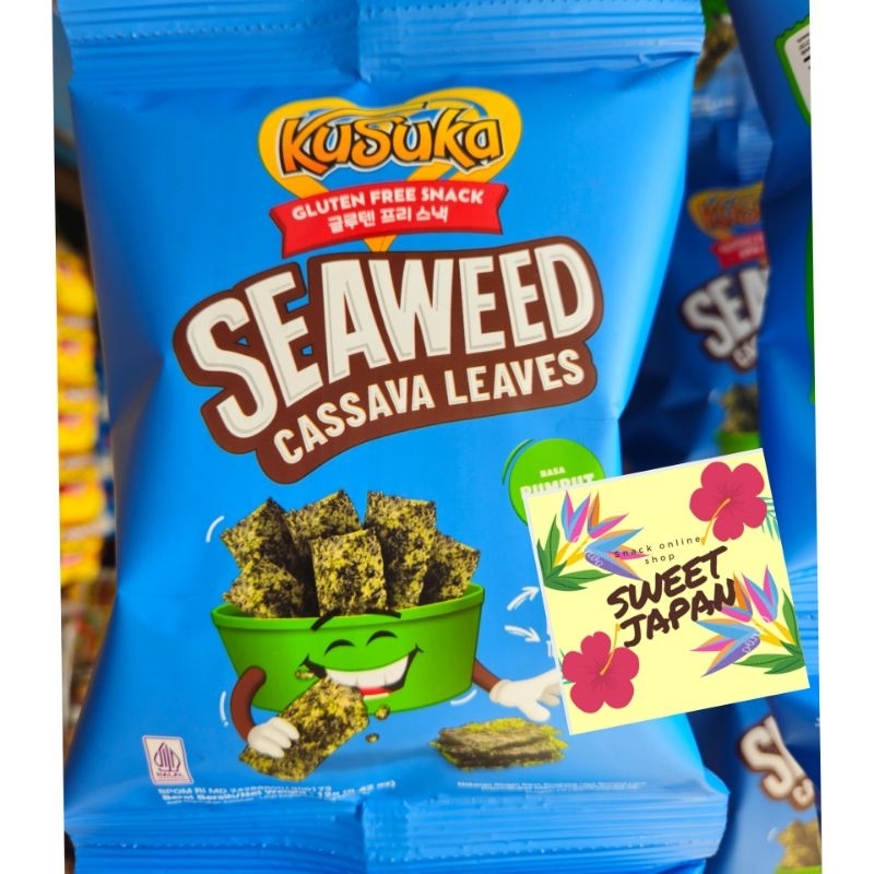 

TERBARU DARI KUSUKA...SEAWEED SINGKONG.ISI 10 BUNGKUS..ENAK DAN DIJAMIN KETAGIHAN