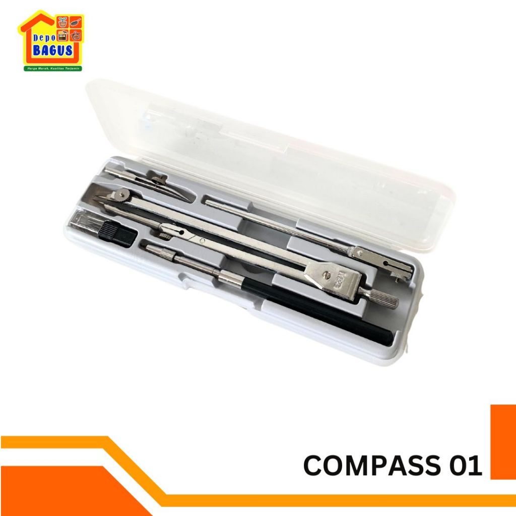 

Compass set isi 6pcs, Jangka Set