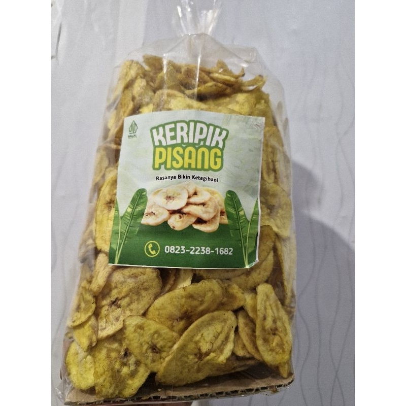 

Keripik pisang renyah 500gr