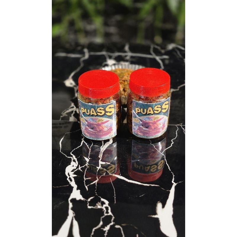 

Sambal Puass Ayam Suwir Sedap Pedas Nikmat