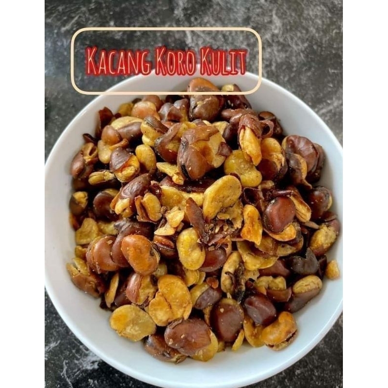 

KACANG KORO KULIT ASIN GURIH RENYAH (250 GRAM)