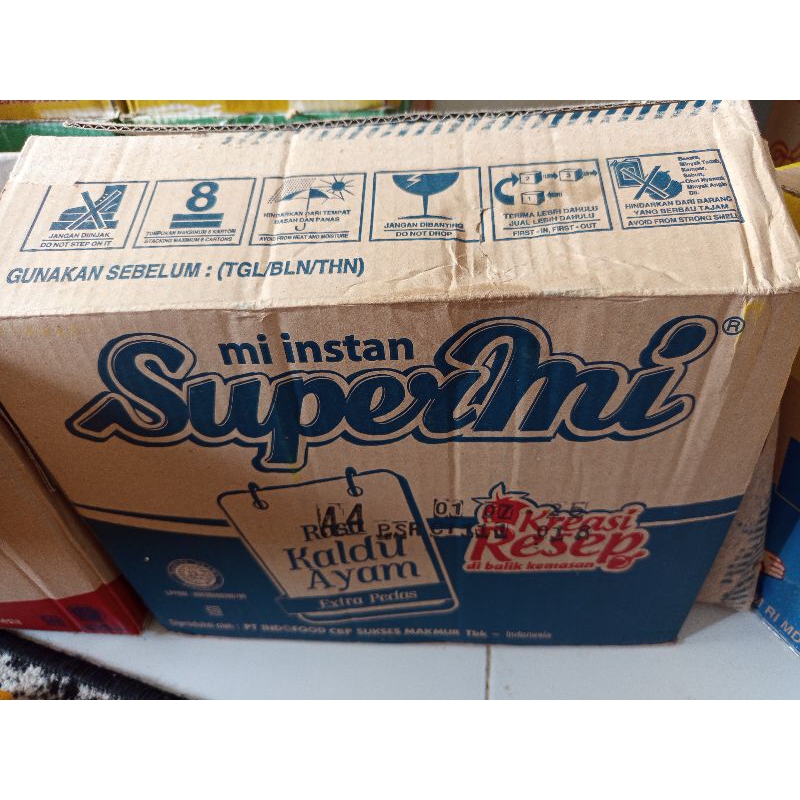 

supermi rasa kaldu ayam 1 karton