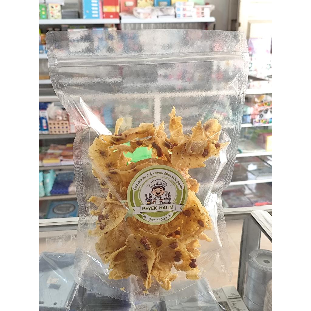 

PEYEK HALIM/GURIH,RENYAK, & ENAK 100 % HALAL/PO 1 HARI