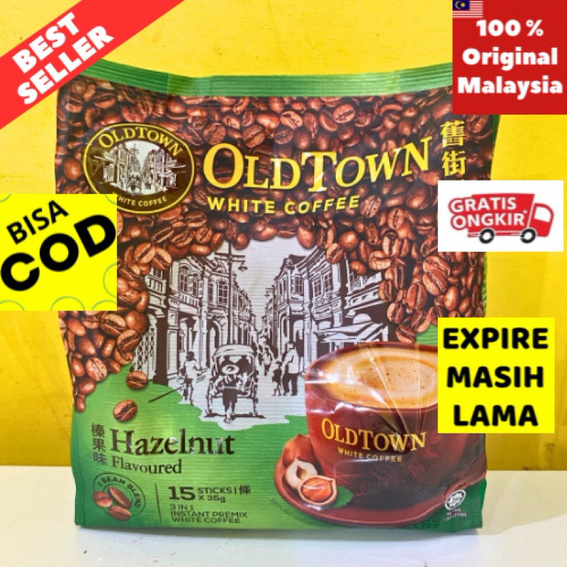 

Kopi OldTown Hazelnut Malaysia / OldTown White coffee Hazelnut / Kopi malaysia / Old Town coffee Hazelnut/ Kopi Old Town kacang Hazel