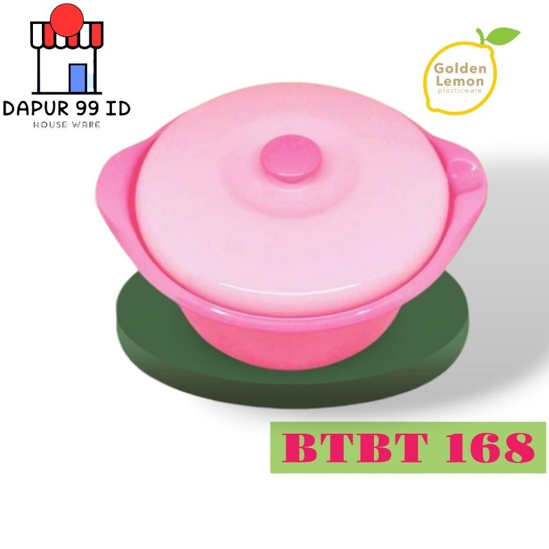 BASI TUTUP BULAT BESAR -BTBT 168 GOLDEN LEMON