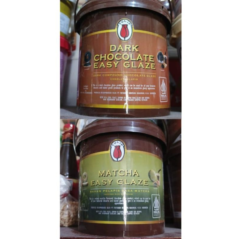 

Tulip Glaze Matcha & Dark chocolate 1kg