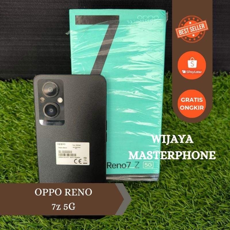 oppo reno 7z 5G Ram 8GB Internal 128GB HP Second Seken Bekas  Fullset [murah]