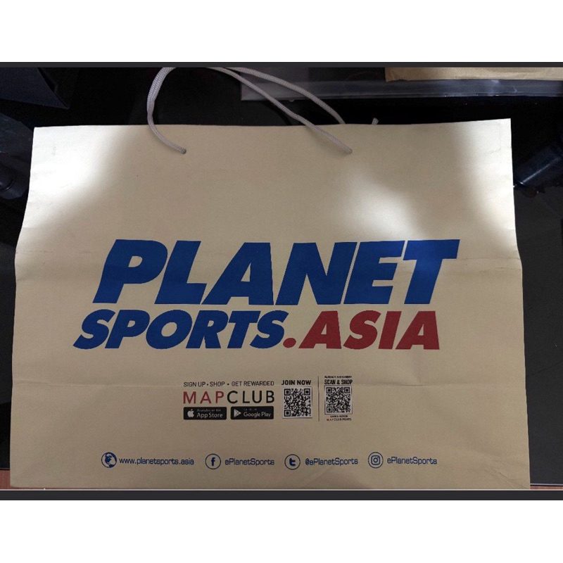PLANET SPORT ASIA PAPER BAG ORI - LARGE