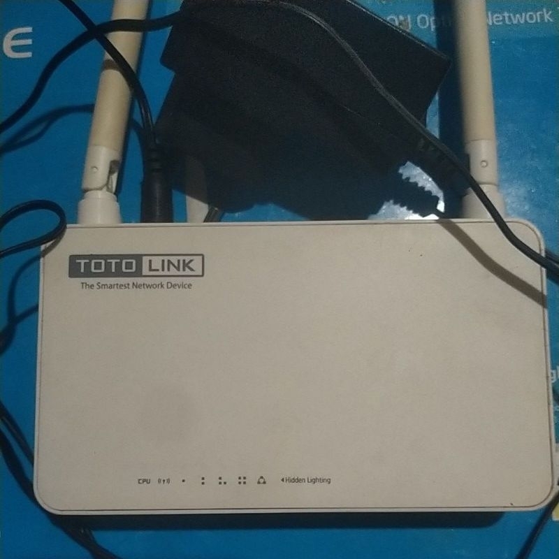 Toto link N355RT 300MBPS unit normal+adaptor