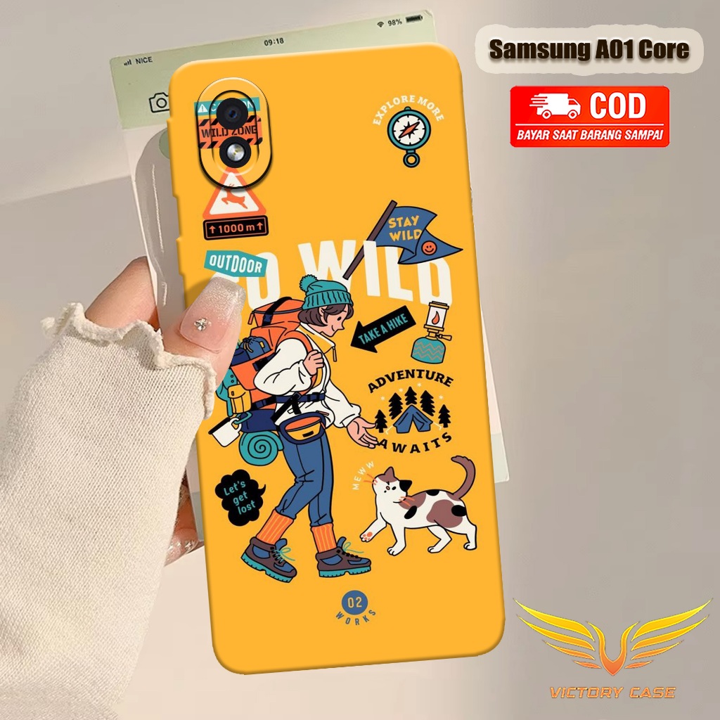 New Aesthetic Case - Softcase Samsung A01 Core Terbaru - Case Hp Samsung A01 Core - Casing Samsung A