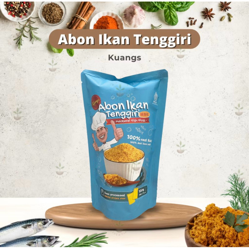 

Kuangs Abon Ikan Tenggiri 20g x 5 sachet
