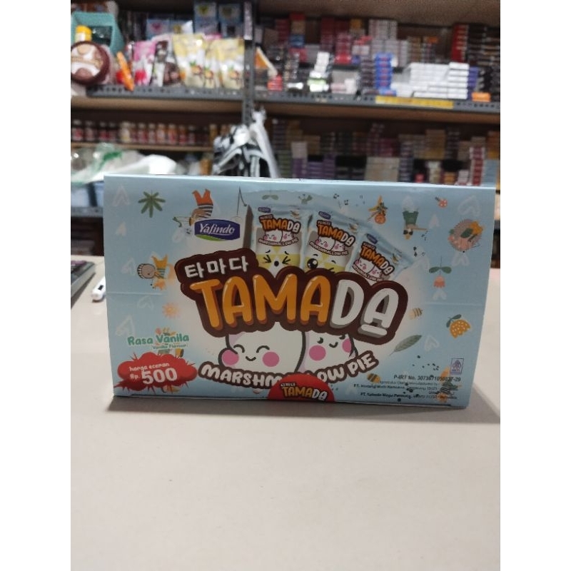 

Tamada marshmallow pie 1 pak isi 24 pcs