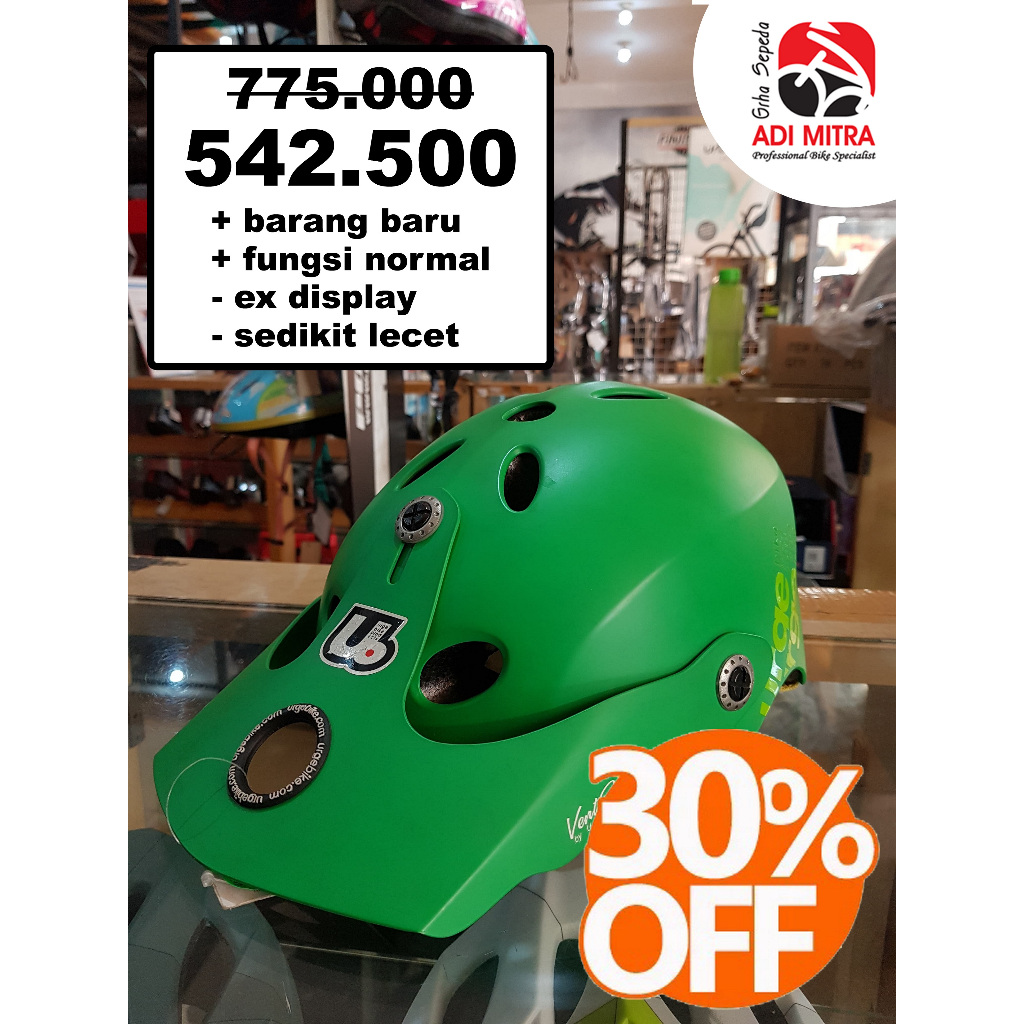 [SALE] Urge All-in S/M Bike Helmet Helm Sepeda