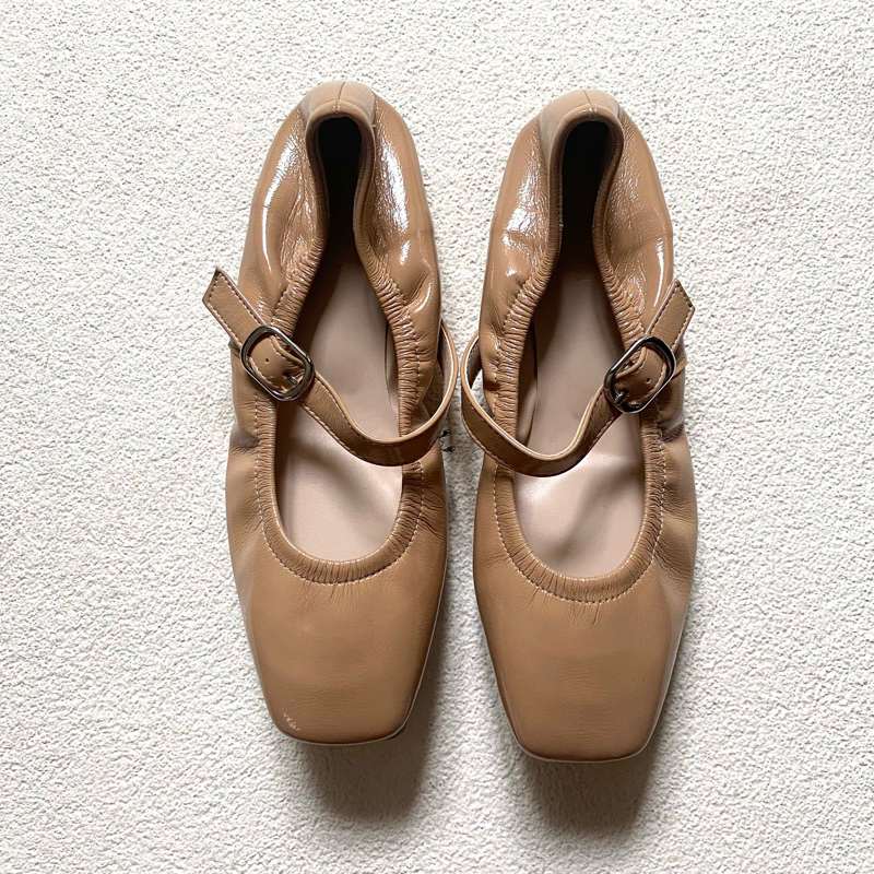 [NEW & READY] SAPPUN LITIEN ENAMEL MARYJANE BALLET / FLAT SHOES