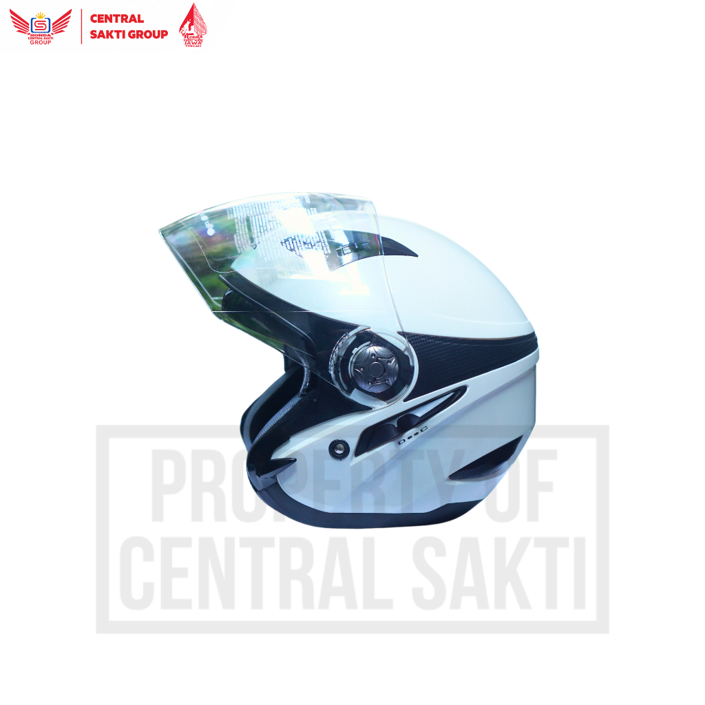 Helm Honda Luxury White size (XL) Original