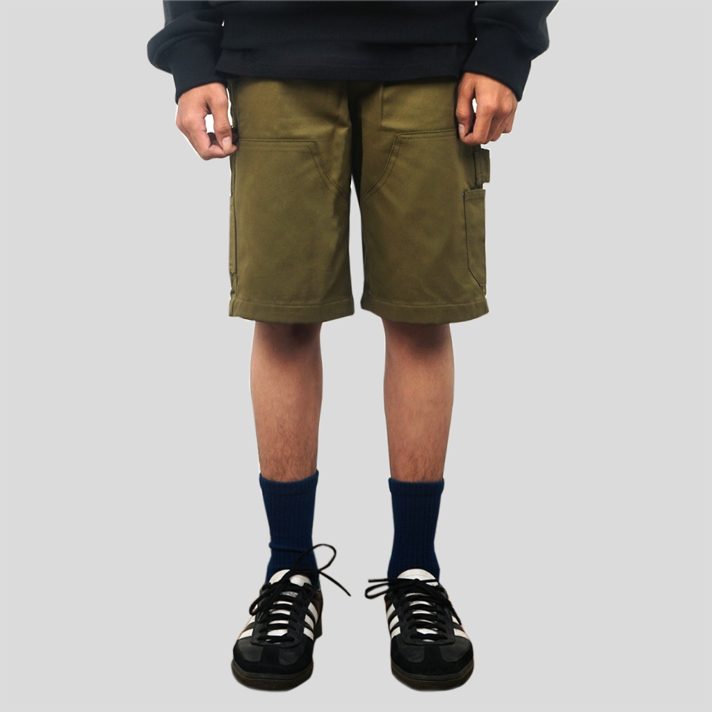 Fairgoods Celana Pendek Carpenter Pants Avas Olive