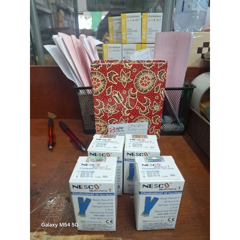 strip nesco cholesterol/nesco cholesterol